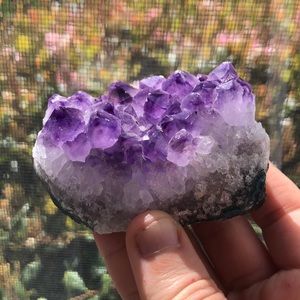 Amethyst raw crystal